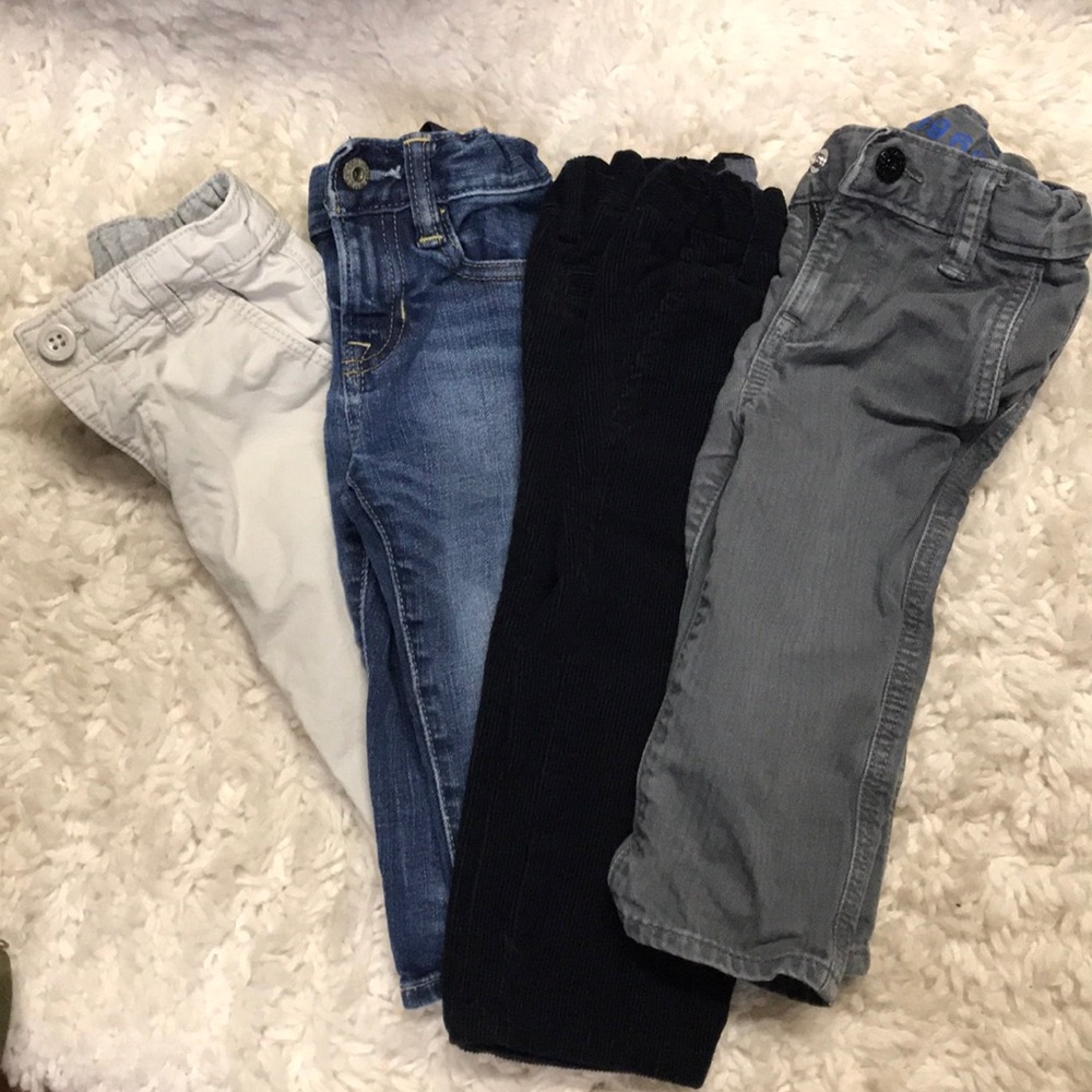 12-18 month Gap pants lot